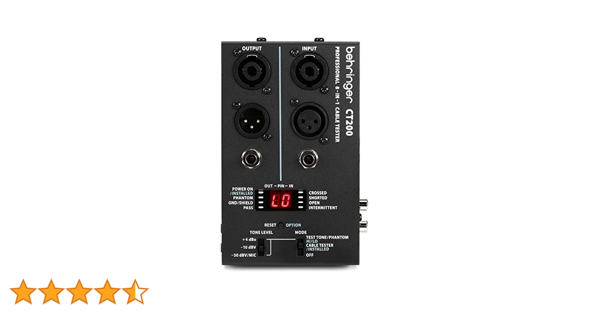 Behringer CT200 ケーブルテスター BEHRINGER ( ベリンガー ) CT200 ケーブルチェッカー 送料無料
